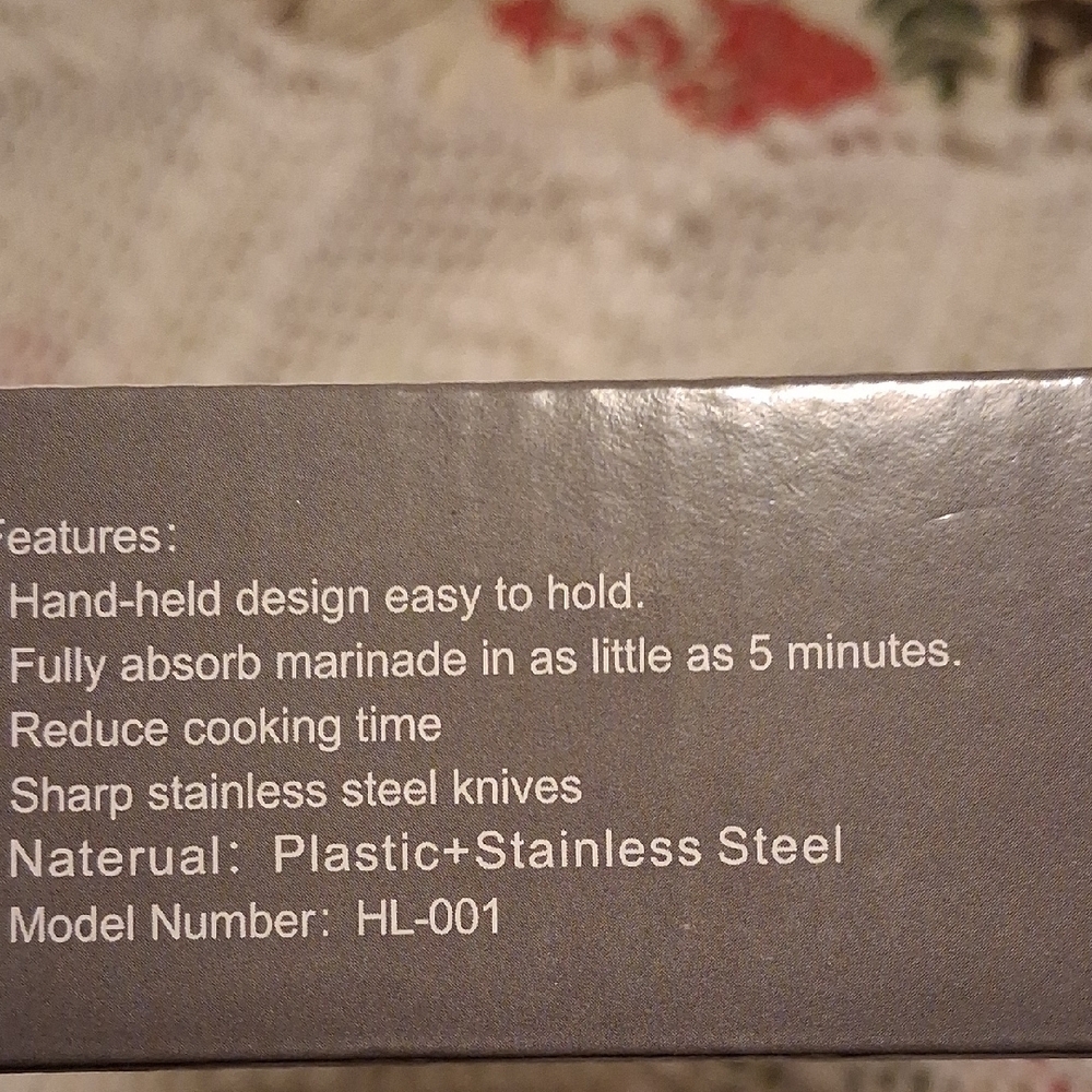 NEW Premium Meat Tenderizer - Black - Picture 4 of 5